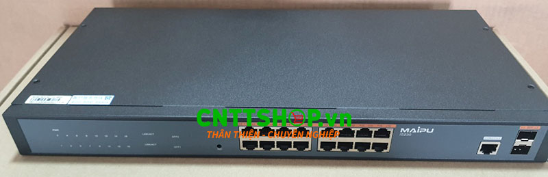 Maipu Switch IS230-18TF-AC 16x 10/100/1000M, 2x 1G SFP, AC power supply