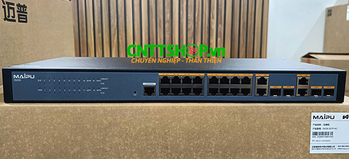 Maipu Switch IS230-20TP-AC 16x 10/100/1000M, 4x 1G SFP uplink, 260W PoE+