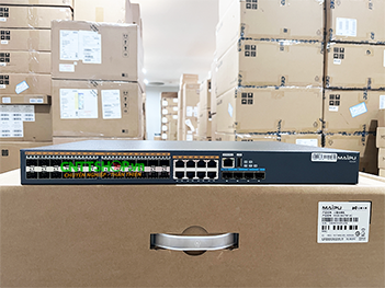 IS420-36GTXF-AC Switch Maipu 24x 1G SFP, 8x 1GE, 4x 10G SFP+ Ports