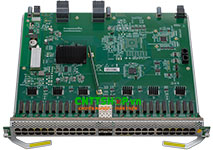 Mapu NSM115-48GET4XGEF-EC 48-Port 100/1000M electric interfaces, 4-Port 10G SFP+ interfaces line card