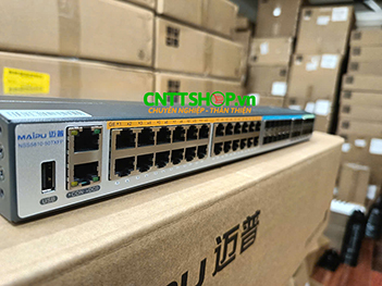 Maipu NSS5810-50TXFP 24x 1GE, 18x 10G SFP+, 8x 25G SFP28, 2x power slot.