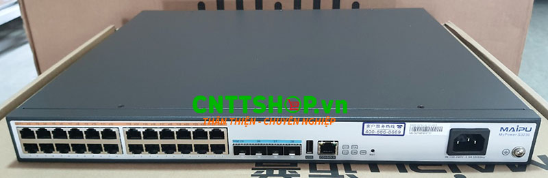 Switch Maipu S3230-28TXP-AC 24x10/100/1000M PoE+, 4x 10G SFP+