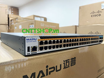 S3230-54TXF-AC Switch Maipu 48x 1G Base-T, 6x 10G SFP+ Stackable