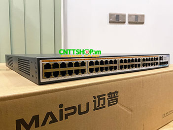 Switch Maipu S3230-54TXP-AC 48x 1G PoE+, 4x 10G SFP+, 2x 10g extension slot