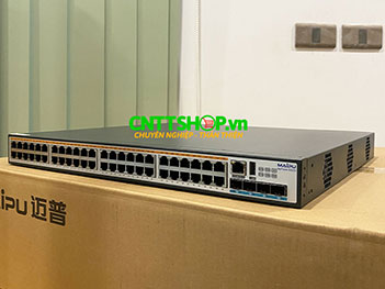 Switch Maipu S3230-54TXP-AC 48x 1G PoE+, 4x 10G SFP+, 2x 10g extension slot