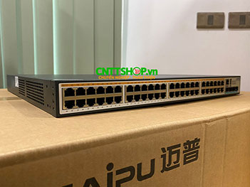 S3330-54TXP Switch Maipu 48x 1GE, 4x 10G SFP+, PoE Enable