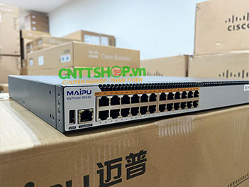 Maipu Switch S4230-30TXF-AC 24x 10/100/1000M, 6x 10G SFP+, dual power.