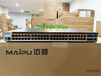 Maipu Switch S4230-54TXF-AC 48x 10/100/1000M, 6x 10G SFP+, dual power.