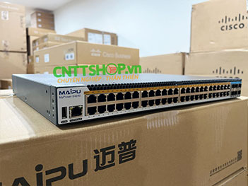 Maipu Switch S4230-54TXF-AC 48x 10/100/1000M, 6x 10G SFP+, dual power.