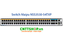 Switch Maipu NSS3530-54TXP 48*100/1000M PoE+ 1440W, 6*1/10G SFP+