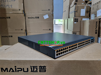 NSS4330-56TXP Maipu 48 x 100/1000M Base-T PoE+, 6 x 10G SFP+ Switch