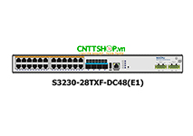 S3230-28TXF-DC48(E1) Switch Industrial Maipu
