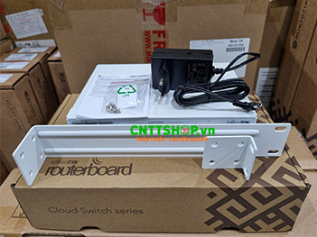 Switch Mikrotik CRS112-8G-4S-IN 8x 1GbE, 4x SFP port, Power Adapter 24V 0.8A