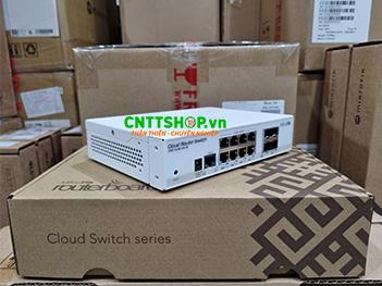 Switch Mikrotik CRS112-8G-4S-IN 8x 1GbE, 4x SFP port, Power Adapter 24V 0.8A