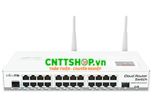 Mikrotik CRS125-24G-1S-2HnD-IN witch 24x GE, 2x SFP, LCD, Wireless, RouterOS Mikrotik CRS125-24G-1S-2HnD-IN witch 24x GE, 2x SFP, LCD, Wireless, RouterOS