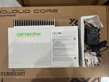 Switch Mikrotik CRS309-1G-8S+IN with 8x SFP+ port, CPU 800Mhz, Ram 512MB