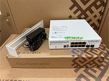 CRS310-8G+2S+IN Switch MikroTik 8x 2.5GE RJ45, 2x 10G SFP+