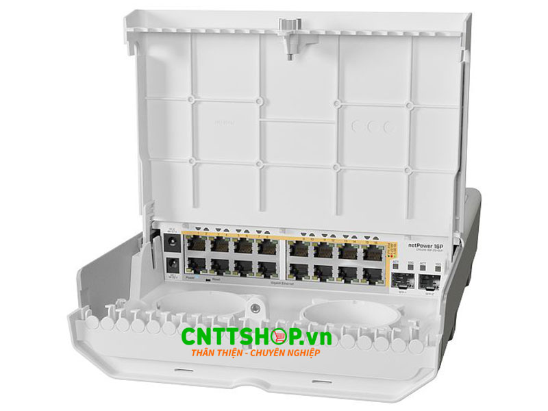 Switch Mikrotik CRS318-16P-2S+OUT OutDoor, 18x GE, 2 SFP+ port Switch Mikrotik CRS318-16P-2S+OUT OutDoor, 18x GE, 2 SFP+ port