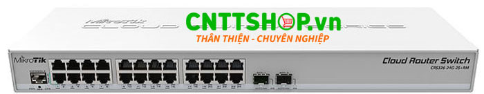 Switch Mikrotik CRS326-24G-2S-RM