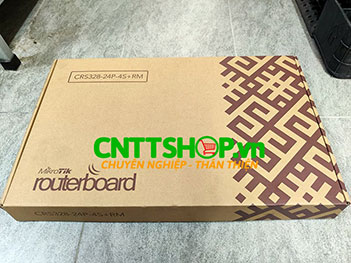 CRS328-24P-4S+RM MikroTik 24 port Gigabit Ethernet router/switch.