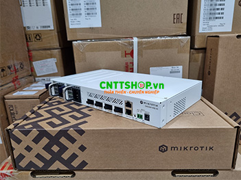 CRS504-4XQ-IN Switch MikroTik 4x 100G QSFP28 Ports, 2 PSU