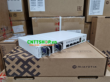 CRS504-4XQ-IN Switch MikroTik 4x 100G QSFP28 Ports, 2 PSU