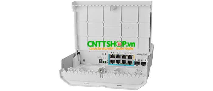Switch Mikrotik CSS610-1Gi-7R-2S + OUT