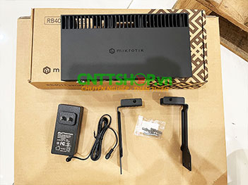 Router Mikrotik RB4011iGS+RM CPU 4 Quad-Core 1,4Ghz, Ram 1GB, 10 Port 1G Ethernet, 1 Port SFP+