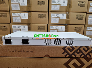 Switch Mikrotik CRS326-24S+2Q+RM with 24x SFP+, 2x QSFP+, RouterOS