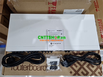 Mikrotik CRS328-4C-20S-4S+RM with 20x SFP, 4 combo RJ45/SFP port, RouterOS/SwOS