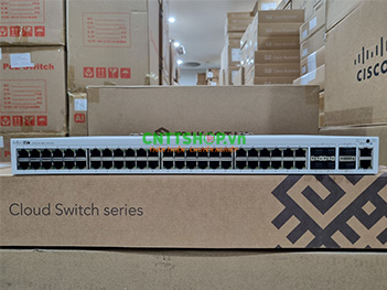 Thiết bị chuyển mạch Switch Mikrotik CRS354-48G-4S+2Q+RM