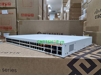 Thiết bị chuyển mạch Switch Mikrotik CRS354-48G-4S+2Q+RM