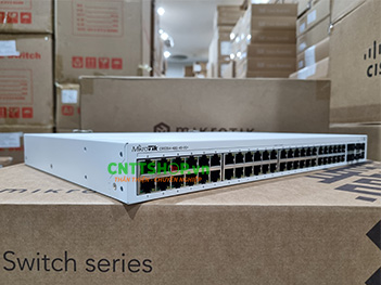 Thiết bị chuyển mạch Switch Mikrotik CRS354-48G-4S+2Q+RM