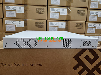 Switch Mikrotik CRS354-48P-4S+2Q+RM with 48x 1GbE, 4x SFP+, 2x QSFP+, RouterOS