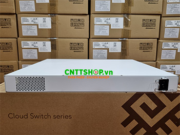 Switch Mikrotik CRS354-48P-4S+2Q+RM with 48x 1GbE, 4x SFP+, 2x QSFP+, RouterOS