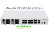 Switch Mikrotik CRS510-8XS-2XQ-IN 2x QSFP28 100G ports, 8x SFP28 25G Ports