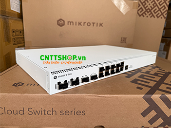 CRS812-8DS-2DQ-2DDQ-RM (CRS812 DDQ) Switch MikroTik 400G