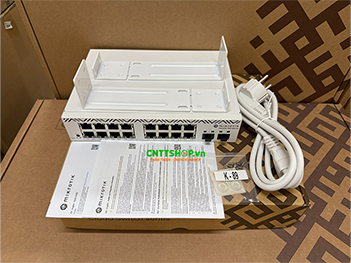 Switch MikroTik CSS318-16G-2S+IN 16x 1G, 2x 10G SFP+, SwOS