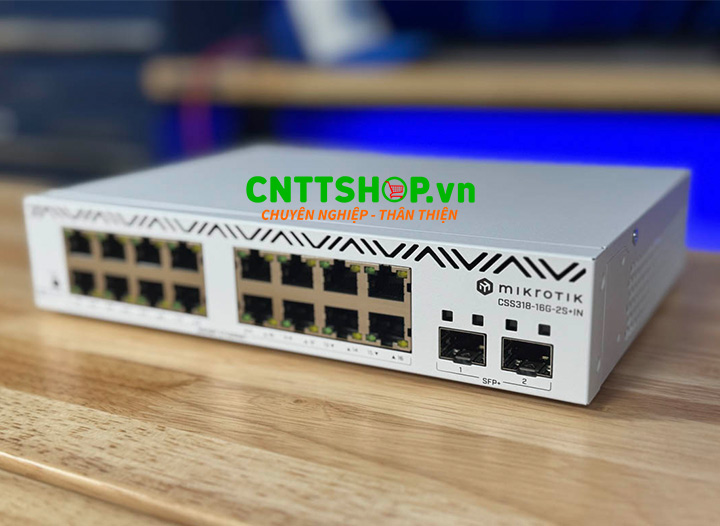 Giới thiệu MikroTik CSS318-16G-2S+IN