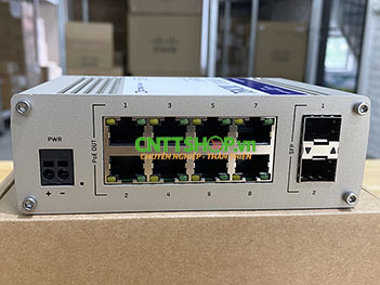TSW200 Switch Industrial Teltonika 8x 1GE PoE+, 2x SFP ports