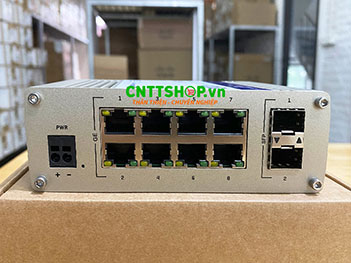 TSW210 Switch Industrial Teltonika 8x 1G RJ45 ports, 2x SFP