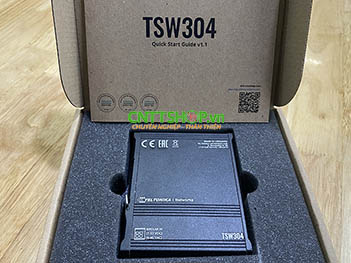 TSW304 Unmanaged Switch Industrial Teltonika 4x 1G Ethernet