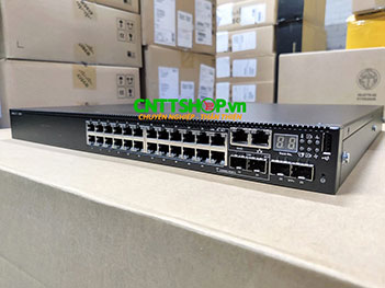 S3124 Dell EMC Networking 24 Ports GE RJ45, 2x SFP+ ports, 2 Combo Uplink