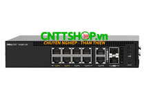 Dell EMC PowerSwitch N1108P-ON 8 Ports GE PoE+ 75W, 2 Combo Uplink