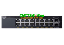 X1018P Dell EMC Networking 16 Ports PoE 246W, 2 SFP Uplink