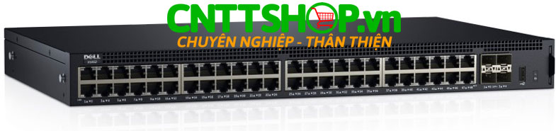 X1052 Dell EMC Networking 48 GbE ports, 4 x 10Gb SFP+ ports