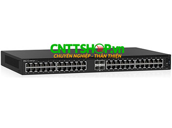 N1148P-ON Dell EMC PowerSwitch 48 Ports GE (24 PoE+ 375W), 4x10GE Uplink