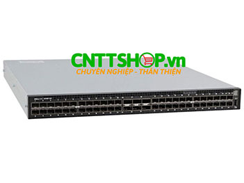 S4148FE-ON Dell EMC PowerSwitch 48 Ports 10GbE SFP+, 2x QSFP+, 4x 100GbE QSFP28