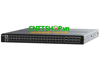 S4248FBL-ON Dell EMC PowerSwitch 40 Ports 10GbE SFP+, 2x QSFP+, 6x 100GbE QSFP28