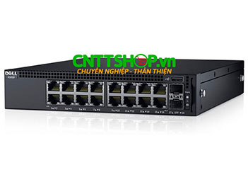 X1018 Dell EMC Networking X-Series 16 Ports GE, 2 SFP Uplink